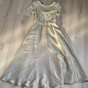 Rhapsody Gold Maxi Dress